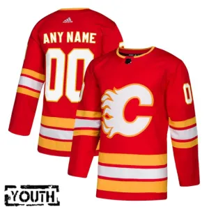 Adidas Calgary Flames Personalisiert Alternate Authentic Trikot - Kinder Adidas Calgary Flames Personalisiert Alternate Authentic Trikot - Kinder
