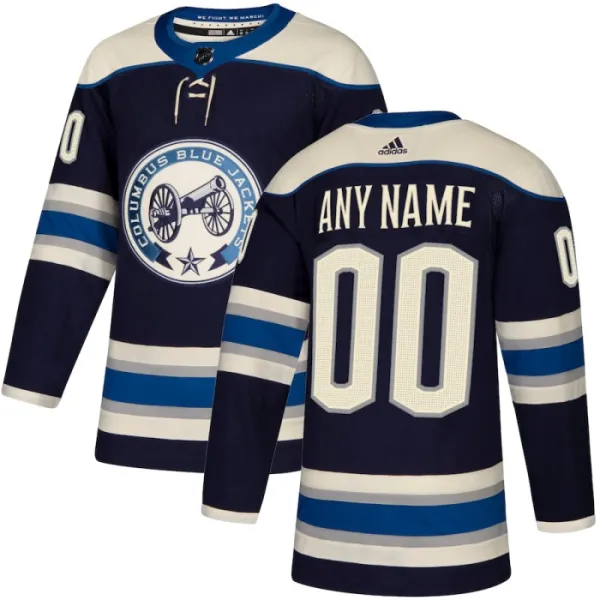 Adidas Columbus Blue Jackets Personalisiert Alternate Authentic Trikot - Herren Adidas Columbus Blue Jackets Personalisiert Alternate Authentic Trikot - Herren