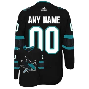 Adidas San Jose Sharks Personalisiert Alternate Authentic Trikot - Herren Adidas San Jose Sharks Personalisiert Alternate Authentic Trikot - Herren