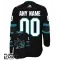Adidas San Jose Sharks Personalisiert Alternate Authentic Trikot - Kinder