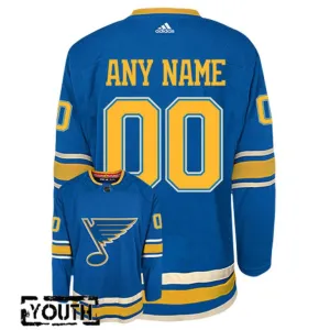 Adidas St. Louis Blues Personalisiert Alternate Authentic Trikot - Kinder Adidas St. Louis Blues Personalisiert Alternate Authentic Trikot - Kinder