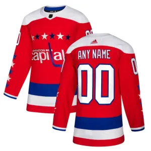 Adidas Washington Capitals Personalisiert Alternate Authentic Trikot - Herren Adidas Washington Capitals Personalisiert Alternate Authentic Trikot - Herren