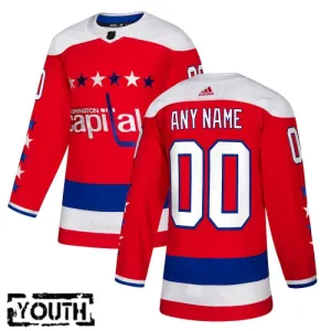 Adidas Washington Capitals Personalisiert Alternate Authentic Trikot - Kinder Adidas Washington Capitals Personalisiert Alternate Authentic Trikot - Kinder