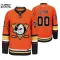Adidas Anaheim Ducks Personalisiert Authentic Trikot - Kinder (Orange)