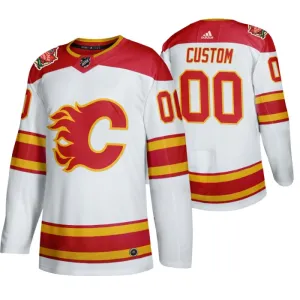 Adidas Calgary Flames 2019 Personalisiert Heritage Classic Authentic Trikot - Herren (Weiss) Adidas Calgary Flames 2019 Personalisiert Heritage Classic Authentic Trikot - Herren (Weiss)