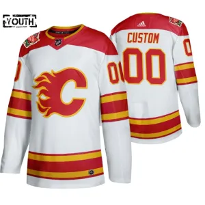 Adidas Calgary Flames 2019 Personalisiert Heritage Classic Authentic Trikot - Kinder (Weiss) Adidas Calgary Flames 2019 Personalisiert Heritage Classic Authentic Trikot - Kinder (Weiss)