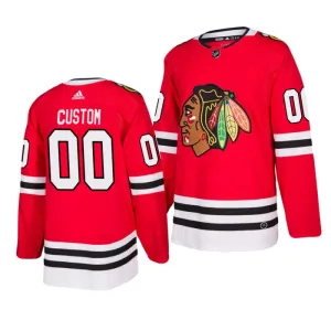 Adidas Chicago Blackhawks Personalisiert Authentic Trikot - Herren (Rot) Adidas Chicago Blackhawks Personalisiert Authentic Trikot - Herren (Rot)