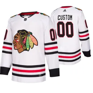 Adidas Chicago Blackhawks Personalisiert Authentic Trikot - Herren (Weiss) Adidas Chicago Blackhawks Personalisiert Authentic Trikot - Herren (Weiss)