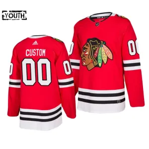 Adidas Chicago Blackhawks Personalisiert Authentic Trikot - Kinder (Rot) Adidas Chicago Blackhawks Personalisiert Authentic Trikot - Kinder (Rot)