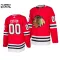 Adidas Chicago Blackhawks Personalisiert Authentic Trikot - Kinder (Rot)