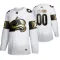 Adidas Colorado Avalanche Personalisiert Golden Edition Authentic Trikot - Herren (Weiss)