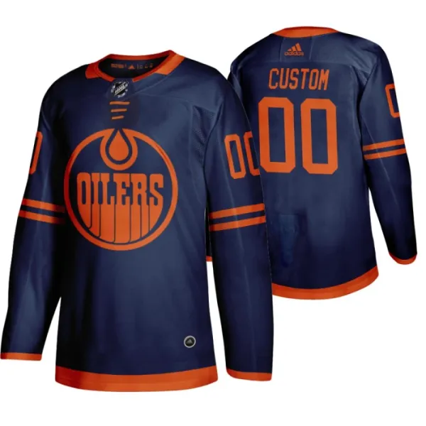 Adidas Edmonton Oilers Personalisiert Authentic Trikot - Herren (Blau) Adidas Edmonton Oilers Personalisiert Authentic Trikot - Herren (Blau)