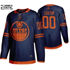 Adidas Edmonton Oilers Personalisiert Authentic Trikot - Kinder (Blau) Adidas Edmonton Oilers Personalisiert Authentic Trikot - Kinder (Blau)