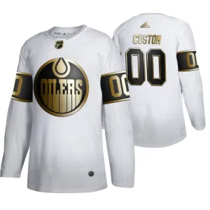 Adidas Edmonton Oilers Personalisiert Golden Edition Authentic Trikot - Herren (Weiss) Adidas Edmonton Oilers Personalisiert Golden Edition Authentic Trikot - Herren (Weiss)