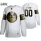 Adidas Edmonton Oilers Personalisiert Golden Edition Authentic Trikot - Kinder (Weiss)