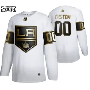 Adidas Los Angeles Kings Personalisiert Golden Edition Authentic Trikot - Kinder (Weiss) Adidas Los Angeles Kings Personalisiert Golden Edition Authentic Trikot - Kinder (Weiss)