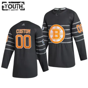 Adidas NHL Boston Bruins Personalisiert All Star 2020 Authentic Trikot - Kinder (Grau) Adidas NHL Boston Bruins Personalisiert All Star 2020 Authentic Trikot - Kinder (Grau)