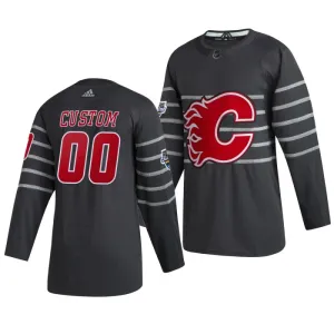 Adidas NHL Calgary Flames Personalisiert All Star 2020 Authentic Trikot - Herren (Grau) Adidas NHL Calgary Flames Personalisiert All Star 2020 Authentic Trikot - Herren (Grau)