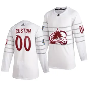 Adidas NHL Colorado Avalanche Personalisiert All Star 2020 Authentic Trikot - Herren (Weiss) Adidas NHL Colorado Avalanche Personalisiert All Star 2020 Authentic Trikot - Herren (Weiss)