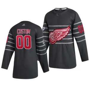 Adidas NHL Detroit Red Wings Personalisiert All Star 2020 Authentic Trikot - Herren (Grau) Adidas NHL Detroit Red Wings Personalisiert All Star 2020 Authentic Trikot - Herren (Grau)