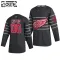 Adidas NHL Detroit Red Wings Personalisiert All Star 2020 Authentic Trikot - Kinder (Grau)