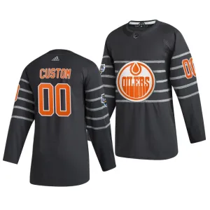 Adidas NHL Edmonton Oilers Personalisiert All Star 2020 Authentic Trikot - Herren (Grau) Adidas NHL Edmonton Oilers Personalisiert All Star 2020 Authentic Trikot - Herren (Grau)