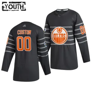 Adidas NHL Edmonton Oilers Personalisiert All Star 2020 Authentic Trikot - Kinder (Grau) Adidas NHL Edmonton Oilers Personalisiert All Star 2020 Authentic Trikot - Kinder (Grau)