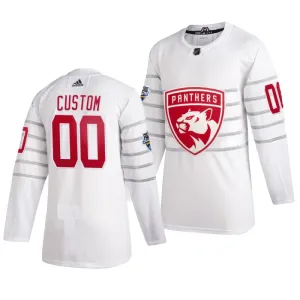 Adidas NHL Florida Panthers Personalisiert All Star 2020 Authentic Trikot - Herren (Weiss) Adidas NHL Florida Panthers Personalisiert All Star 2020 Authentic Trikot - Herren (Weiss)