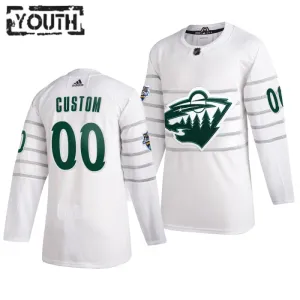 Adidas NHL Minnesota Wild Personalisiert All Star 2020 Authentic Trikot - Kinder (Weiss) Adidas NHL Minnesota Wild Personalisiert All Star 2020 Authentic Trikot - Kinder (Weiss)