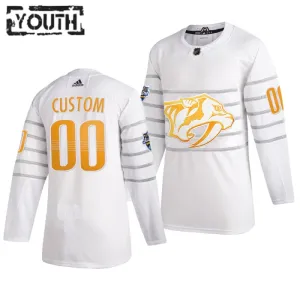Adidas NHL Nashville Predators Personalisiert All Star 2020 Authentic Trikot - Kinder (Weiss) Adidas NHL Nashville Predators Personalisiert All Star 2020 Authentic Trikot - Kinder (Weiss)