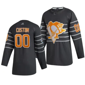 Adidas NHL Pittsburgh Penguins Personalisiert All Star 2020 Authentic Trikot - Herren (Grau) Adidas NHL Pittsburgh Penguins Personalisiert All Star 2020 Authentic Trikot - Herren (Grau)