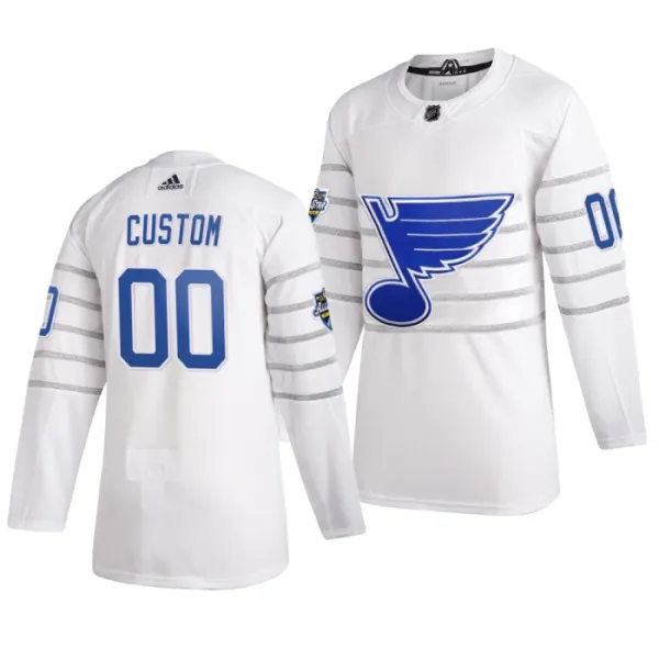 Adidas NHL St. Louis Blues Personalisiert All Star 2020 Authentic Trikot - Herren (Weiss) Adidas NHL St. Louis Blues Personalisiert All Star 2020 Authentic Trikot - Herren (Weiss)