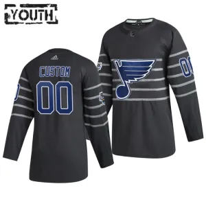 Adidas NHL St. Louis Blues Personalisiert All Star 2020 Authentic Trikot - Kinder (Grau) Adidas NHL St. Louis Blues Personalisiert All Star 2020 Authentic Trikot - Kinder (Grau)