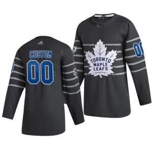 Adidas NHL Toronto Maple Leafs Personalisiert All Star 2020 Authentic Trikot - Herren (Grau) Adidas NHL Toronto Maple Leafs Personalisiert All Star 2020 Authentic Trikot - Herren (Grau)