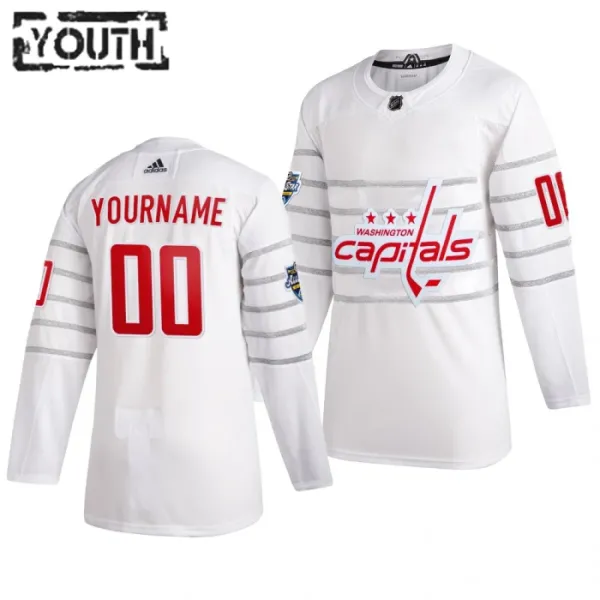 Adidas NHL Washington Capitals Personalisiert All Star 2020 Authentic Trikot - Kinder (Weiss) Adidas NHL Washington Capitals Personalisiert All Star 2020 Authentic Trikot - Kinder (Weiss)