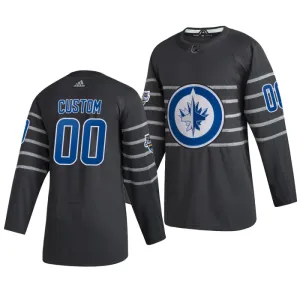 Adidas NHL Winnipeg Jets Personalisiert All Star 2020 Authentic Trikot - Herren (Grau) Adidas NHL Winnipeg Jets Personalisiert All Star 2020 Authentic Trikot - Herren (Grau)