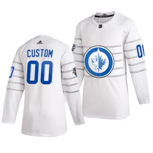 Adidas NHL Winnipeg Jets Personalisiert All Star 2020 Authentic Trikot - Herren (Weiss) Adidas NHL Winnipeg Jets Personalisiert All Star 2020 Authentic Trikot - Herren (Weiss)