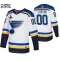 Adidas St. Louis Blues Stanley Cup 2019 Champions Personalisiert Authentic Trikot - Kinder (Weiss)