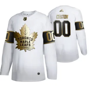 Adidas Toronto Maple Leafs Personalisiert Golden Edition Authentic Trikot - Herren (Weiss) Adidas Toronto Maple Leafs Personalisiert Golden Edition Authentic Trikot - Herren (Weiss)