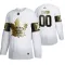 Adidas Toronto Maple Leafs Personalisiert Golden Edition Authentic Trikot - Herren (Weiss)