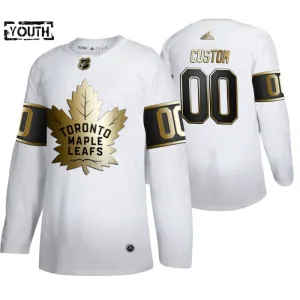 Adidas Toronto Maple Leafs Personalisiert Golden Edition Authentic Trikot - Kinder (Weiss) Adidas Toronto Maple Leafs Personalisiert Golden Edition Authentic Trikot - Kinder (Weiss)