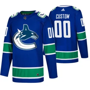 Adidas Vancouver Canucks Personalisiert Authentic Trikot - Herren (Blau) Adidas Vancouver Canucks Personalisiert Authentic Trikot - Herren (Blau)
