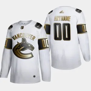 Adidas Vancouver Canucks Personalisiert Golden Edition Authentic Trikot - Herren (Weiss) Adidas Vancouver Canucks Personalisiert Golden Edition Authentic Trikot - Herren (Weiss)
