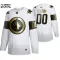Adidas Winnipeg Jets Personalisiert Golden Edition Authentic Trikot - Kinder (Weiss)