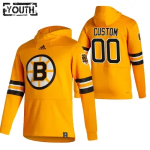 Boston Bruins Personalisiert Reverse Retro Kapuzenpullover - Kinder Boston Bruins Personalisiert Reverse Retro Kapuzenpullover - Kinder