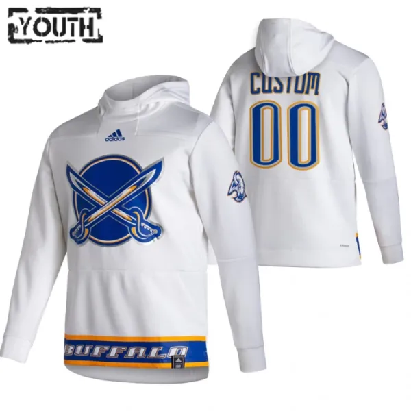Buffalo Sabres Personalisiert Reverse Retro Kapuzenpullover - Kinder Buffalo Sabres Personalisiert Reverse Retro Kapuzenpullover - Kinder