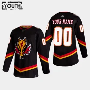 Calgary Flames Personalisiert Reverse Retro Authentic Trikot - Kinder Calgary Flames Personalisiert Reverse Retro Authentic Trikot - Kinder