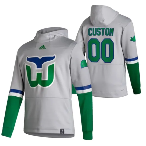 Carolina Hurricanes Personalisiert Reverse Retro Kapuzenpullover - Herren Carolina Hurricanes Personalisiert Reverse Retro Kapuzenpullover - Herren