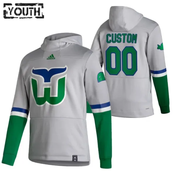 Carolina Hurricanes Personalisiert Reverse Retro Kapuzenpullover - Kinder Carolina Hurricanes Personalisiert Reverse Retro Kapuzenpullover - Kinder
