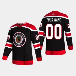 Chicago Blackhawks Personalisiert Reverse Retro Authentic Trikot - Herren Chicago Blackhawks Personalisiert Reverse Retro Authentic Trikot - Herren
